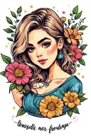 mom memorial tattoo design idea