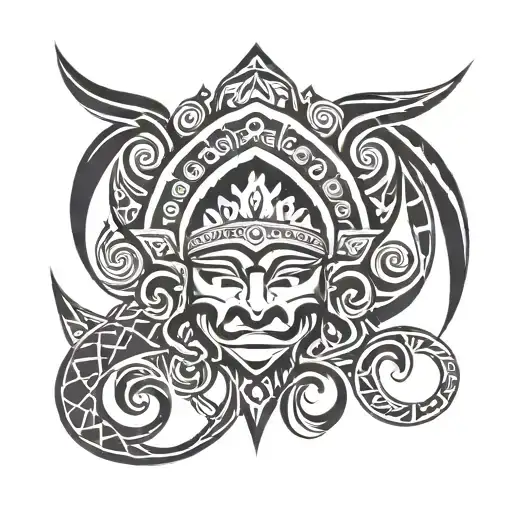 Fijian tribal tattoo tattoo design idea