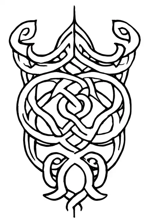Celtic tattoo design idea