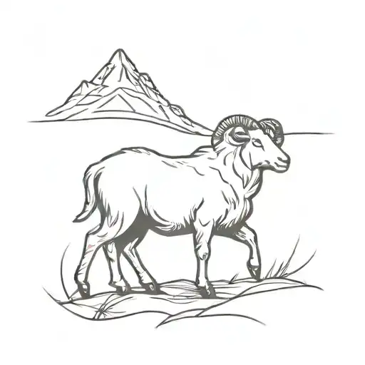 shepherd leaves 99 sheep for one lost sheep  tattoo design idea