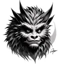 Where Wild Things Are tattoo design idea