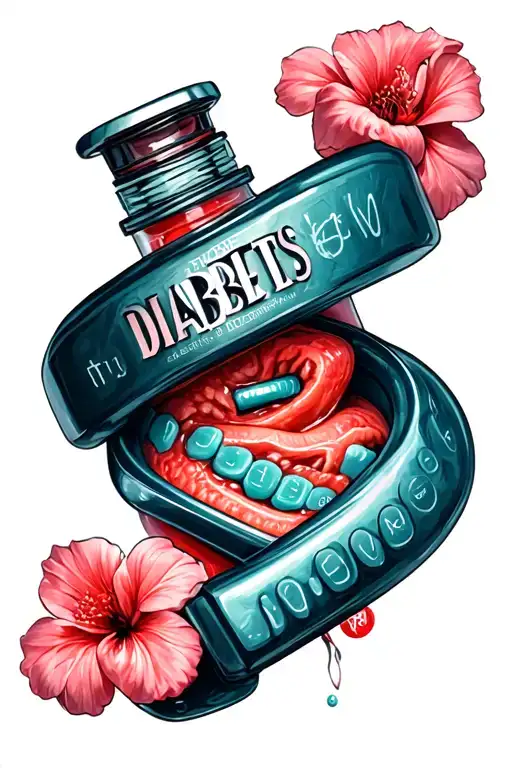 Type 1 Diabetes tattoo design idea