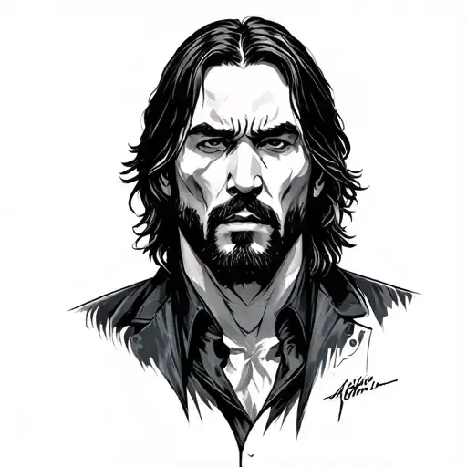 John Wick tattoo design idea