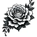 Birth Date tattoo design idea