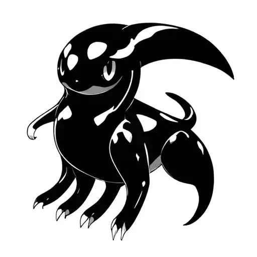 Pokemom Pearl DS game card tattoo design idea