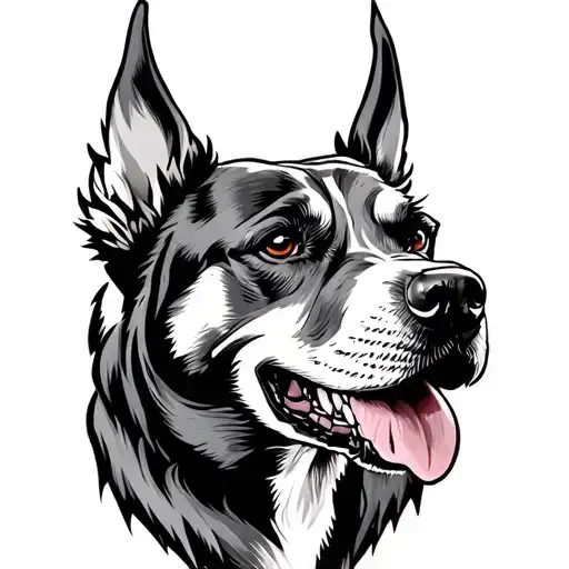 marine corps devil dog tattoo design idea