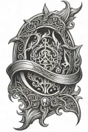 Elden Ring logo tattoo design idea