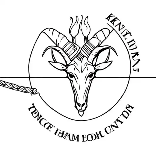 Kenneth, Capricorn,  Military, Police, tattoo design idea