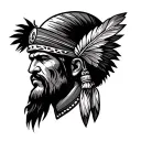 indigenous plumber tattoo design idea