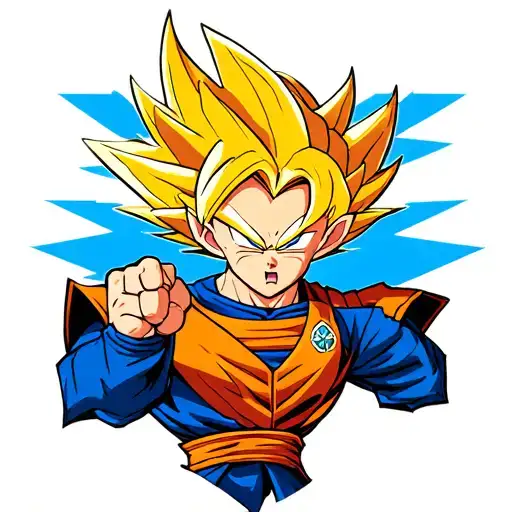 vegeta dragon ball tattoo design idea