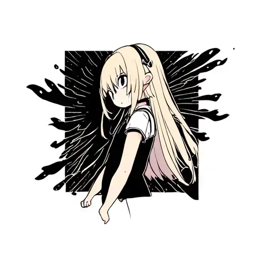 Soul Eater maka and soul inside a soul residents  tattoo design idea