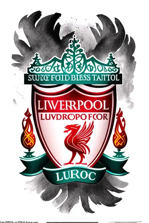 Liverpool Football Club tattoo design idea