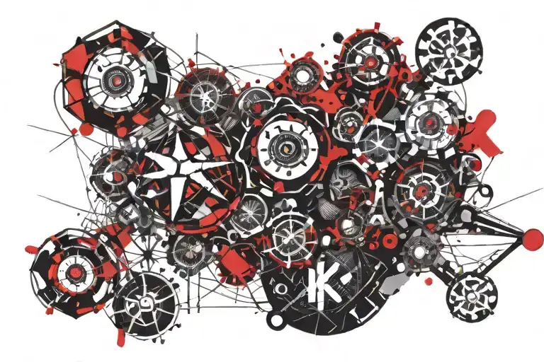 testosterone molecule formula break tattoo design idea