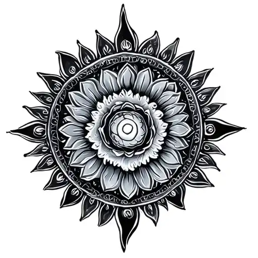 Chakra tattoo design idea