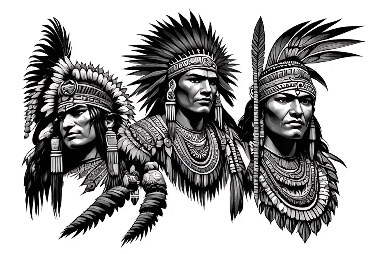 inca trilogy tattoo design idea