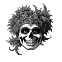 Cologne carnival tattoo design idea