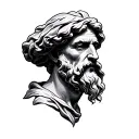 Plato tattoo design idea