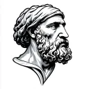 Plato tattoo design idea