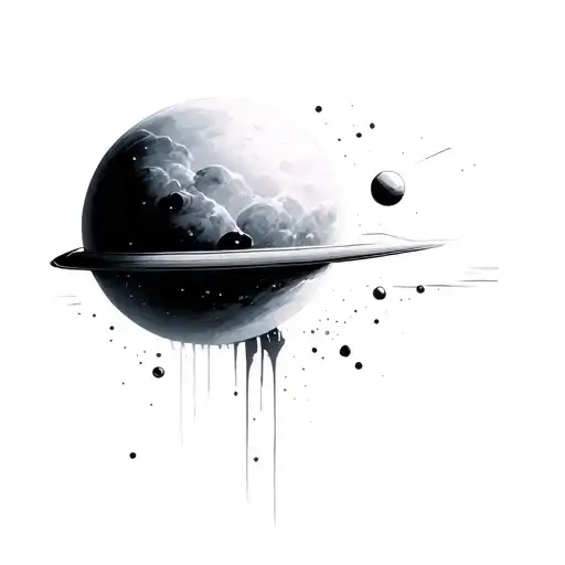 Filler Space tattoo design idea