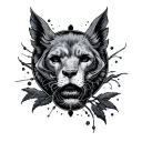 Present perseverance tattoo design idea