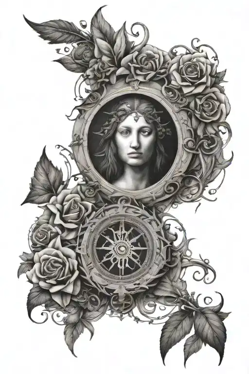 da Vinci Codes tattoo design idea