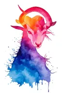 capricorn,texas,cop tattoo design idea