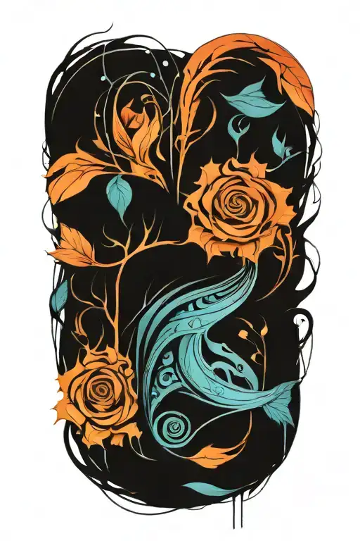 Outdoor tattoo design idea