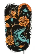 Outdoor tattoo design idea