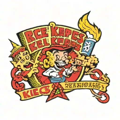 Rice krispies Kellog's tattoo design idea