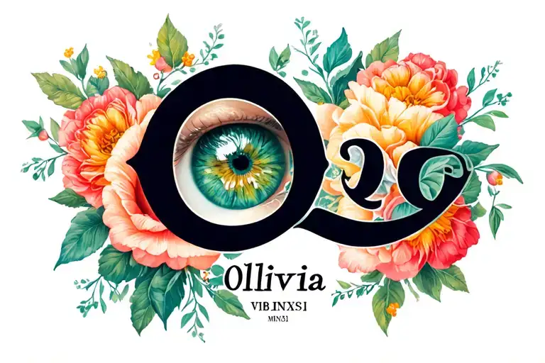 "Olivia reese" numerals VIII・VII・MMXIII tattoo design idea
