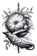 balance tattoo design idea