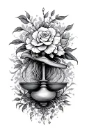 balance tattoo design idea