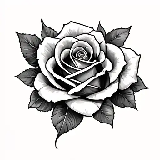 Oblique tattoo design idea
