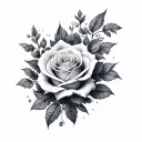 Oblique tattoo design idea