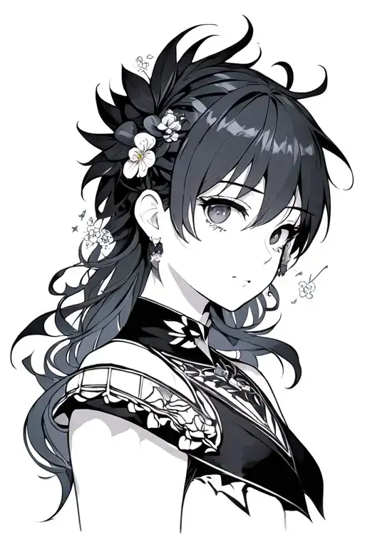 Re: Zero anime inspired tattoo tattoo design idea