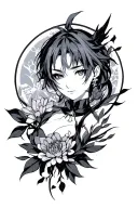 Re: Zero anime inspired tattoo tattoo design idea