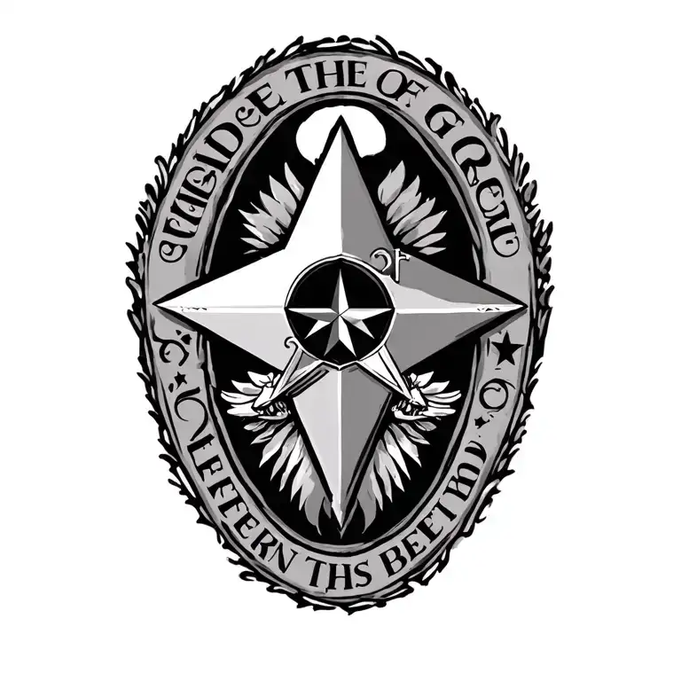 grand order of the eastern star tattoo design idea