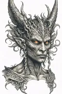 demon neshemiron tattoo design idea