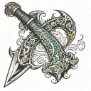 leviathan axe tattoo design idea