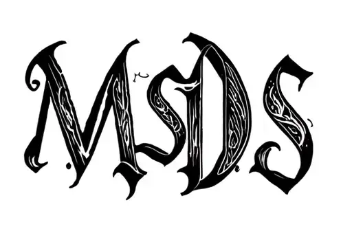 "MSDS" tattoo design idea