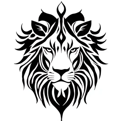Virgo and Leo tattoo design idea