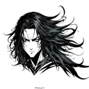 Aizen tattoo design idea