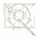 broken arrow tattoo design idea