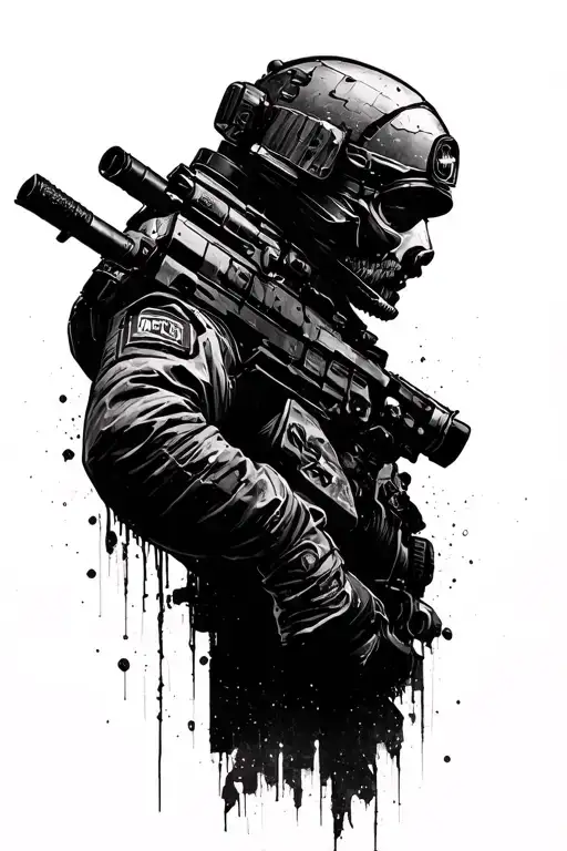 metro 2033 tattoo design idea