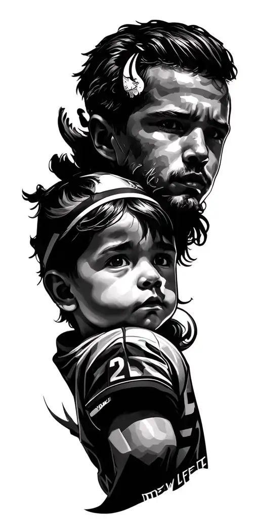 Leeds United, Minnesota Vikings, Chloe, Elliot, now let me count my blessings1 life, 2 children3 time, 4 dreaming5 s tattoo design idea