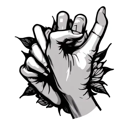 I Love You Sign Language tattoo design idea