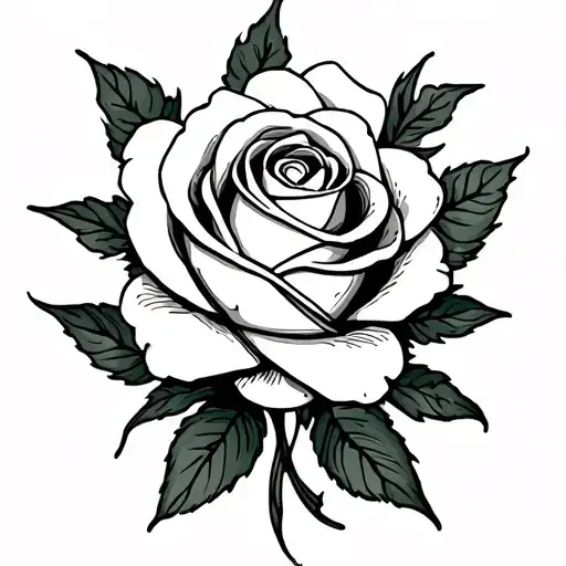 firery rose tattoo on wedding ring finger tattoo design idea
