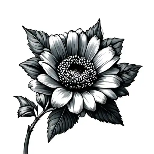 Birthday Month Jan feb june birth flower tattoo design idea