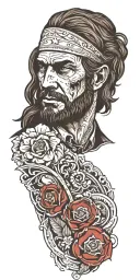 red dead redemption 2 tattoo design idea