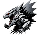 mechagodzilla tattoo design idea